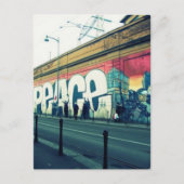 Frieden Postkarte (Vorderseite)