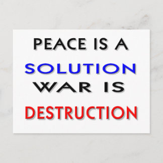 Frieden Postkarte