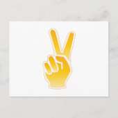 Frieden Postkarte (Vorderseite)