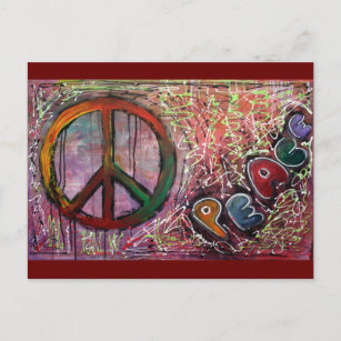 Frieden Postkarte