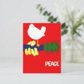 Frieden Postkarte (Stehend Vorderseite)