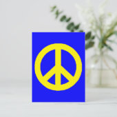 Frieden Postkarte (Stehend Vorderseite)