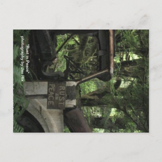 Frieden Postkarte (Vorderseite)