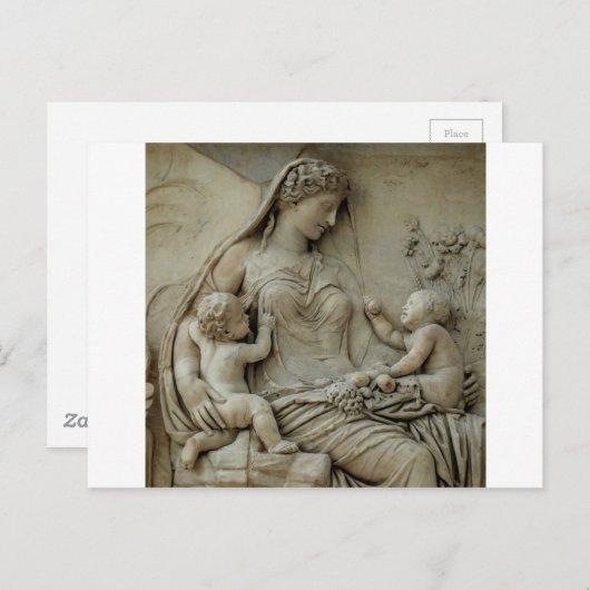 Frieden Postkarte (Vorne/Hinten)