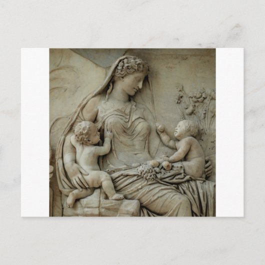 Frieden Postkarte (Vorderseite)