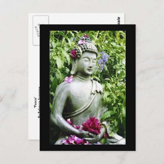 Frieden Postkarte (Vorne/Hinten)