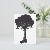 Frieden Postkarte (Stehend Vorderseite)