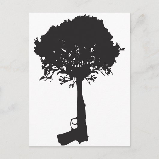 Frieden Postkarte (Vorderseite)