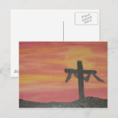 Frieden Postkarte (Vorne/Hinten)