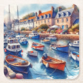 Frieden Rechteckiger Pappuntersetzer (Vorderseite)