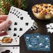Frieden regiert mein Zuhause Spielkarten (In Situ)