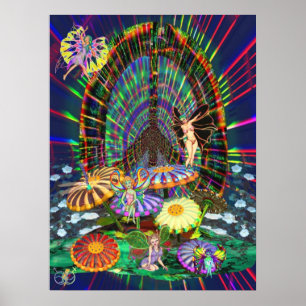 Frieden Retro Poster