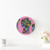 FRIEDEN RUNDE WANDUHR (Zuhause)