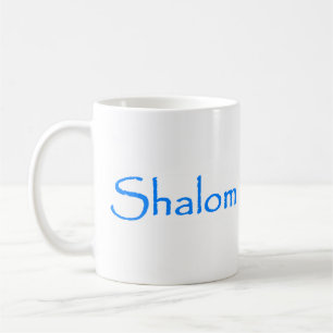 Frieden Schalom Kaffeetasse