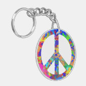 Frieden Schlüsselanhänger (Vorderseite links)