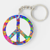 Frieden Schlüsselanhänger (Rückseite)