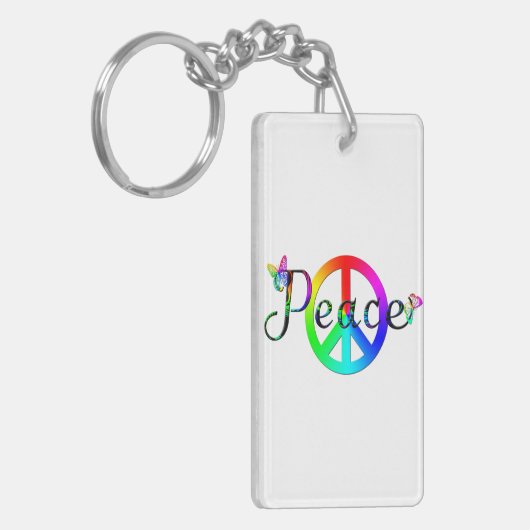 Frieden Schlüsselanhänger (Vorderseite links)