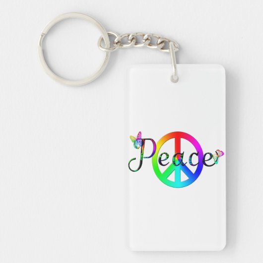 Frieden Schlüsselanhänger (Vorderseite)