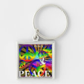 Frieden Schlüsselanhänger (Vorne)