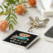 Frieden Schlüsselanhänger (Seite)