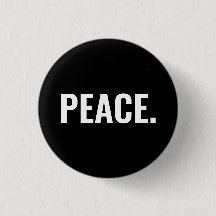 Frieden Schwarz-Weiß-Text minimalistisch Anti-Krie