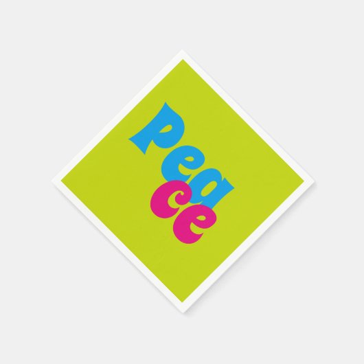Frieden Serviette (Ecke)