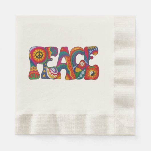 Frieden Serviette (Vorderseite)