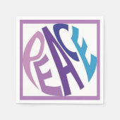 FRIEDEN SERVIETTE (Vorderseite)