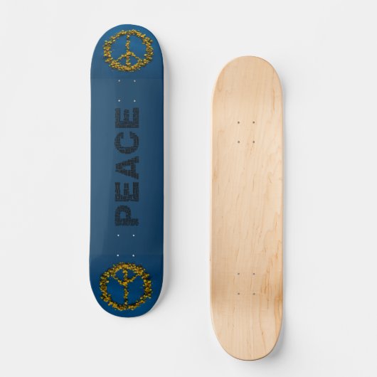 Frieden Skateboard (Vorderseite)