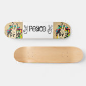 Frieden Skateboard (Horizontal)