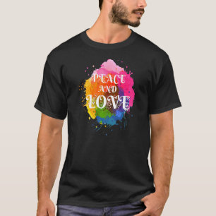 Frieden statt Krieg farbenfrohe Ruhe und Liebe Ill T-Shirt