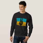Frieden statt Krieg - Hand-Zeichen 20 Sweatshirt (Vorne ganz)
