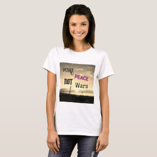 Frieden statt Krieg machen T-Shirt