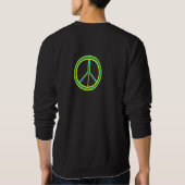 Frieden Sweatshirt (Rückseite)