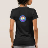 FRIEDEN - T - Shirt der Frauen (Rückseite)