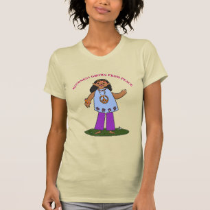 Frieden, Text hinzufügen oder bearbeiten, T - Shir T-Shirt