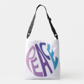 FRIEDEN TRAGETASCHEN MIT LANGEN TRÄGERN (Rückseite)