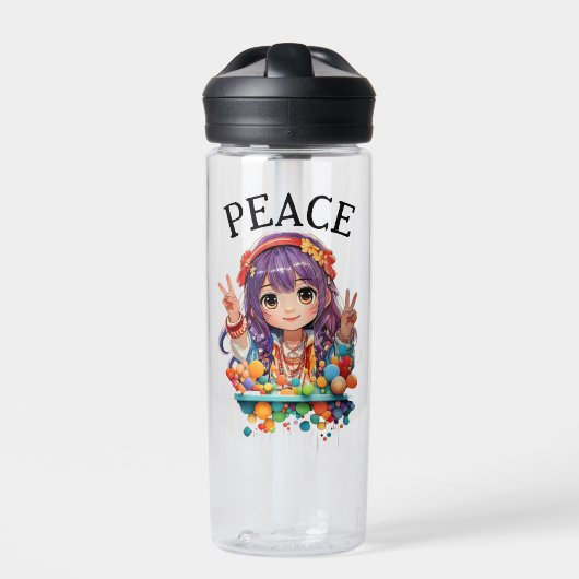 FRIEDEN TRINKFLASCHE (Vorderseite)