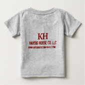 FRIEDEN U. KNOCHENSCHMALZ BABY T-SHIRT (Rückseite)