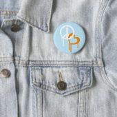 Frieden u. Liebe Button (Beispiel)