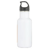 Frieden u. Liebe Edelstahlflasche (Rückseite)