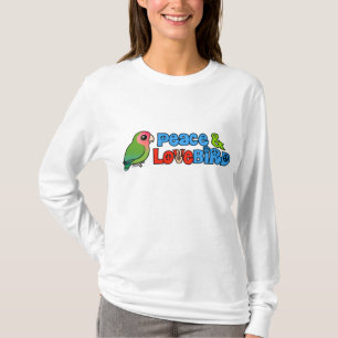 Frieden u. Lovebird T-Shirt
