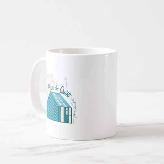 Frieden u. Ruhe Kaffeetasse (Vorderseite Links)