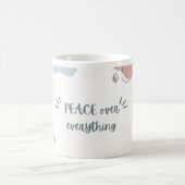 FRIEDEN ÜBER ALLES ! Mug Kaffeetasse (Mittel)