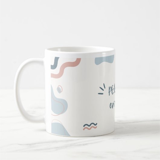 FRIEDEN ÜBER ALLES ! Mug Kaffeetasse (Links)