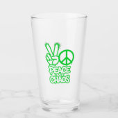 Frieden über dem Chaos Glas (Vorderseite)
