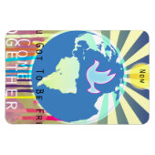 Frieden über die Welt - Sony ATV-Texte Magnet (Horizontal)