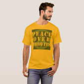 Frieden über Gewinn-T - Shirts (Vorne ganz)