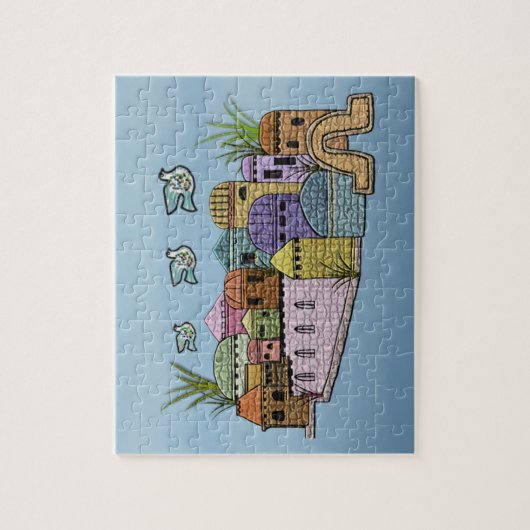 Frieden über Jerusalem Puzzle (Vertikal)