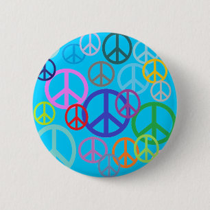 Frieden überall button